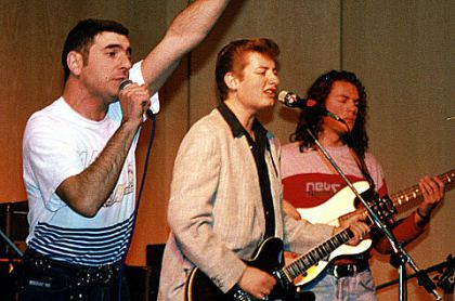 Banda del Colectivo de Músicos. Rolling y Javi Mayor. Palacio de Congresos. 1993