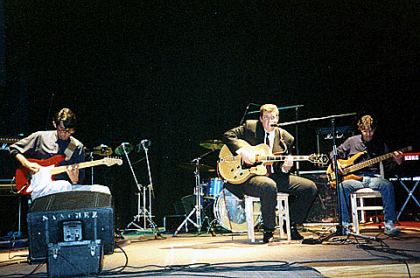 Banda del Colectivo de Músicos. Teatro Reina Sofia. Ciudad Rodrigo. Salamanca. 1993
