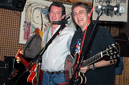 Bulldog Rock and Roll Session. Santi y Josele.