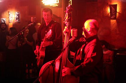 Rockabilly Duet. Eddie Cochran Memorial. La Sociedad Salamanca. Twenty Flight Rock