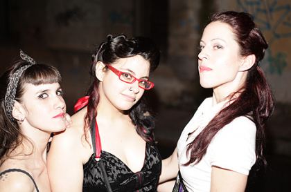 Eddie Cochran Memorial. 17-4-2010. La Sociedad Salamanca. Laura y sus Pin Ups