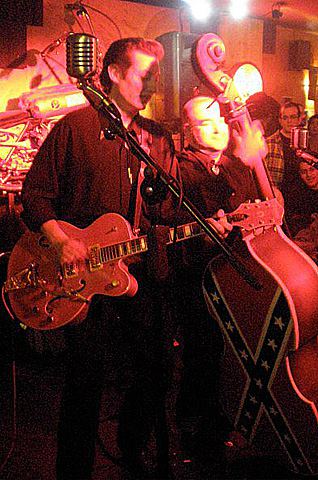 Rockabilly Duet. Eddie Cochran Memorial. 17-4-2010. La Sociedad. Salamanca.