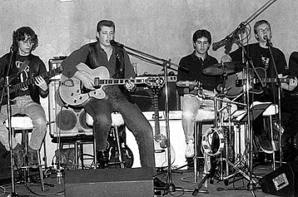 Concierto acústico en el Trocadero, Salamanca. 1993.