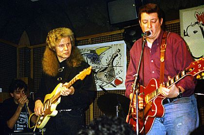 & Ile Hammalainen, Antonio Serrano. Café Corrillo. Salamanca 1997