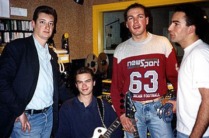 1992 - Estudios 'Armando records' en Valladolid - Jesús Cobaleda y Javi Mayor