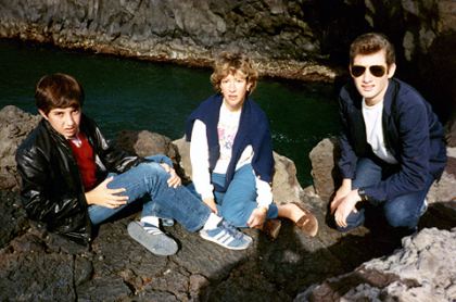 Vacaciones familiares en Navidad de 1982. Isla de Lanzarote